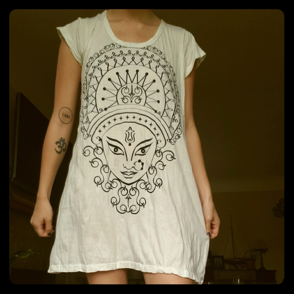 Goddess cover up dress